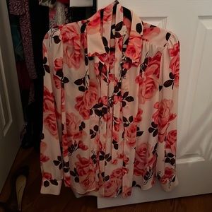 Kate Spade floral blouse